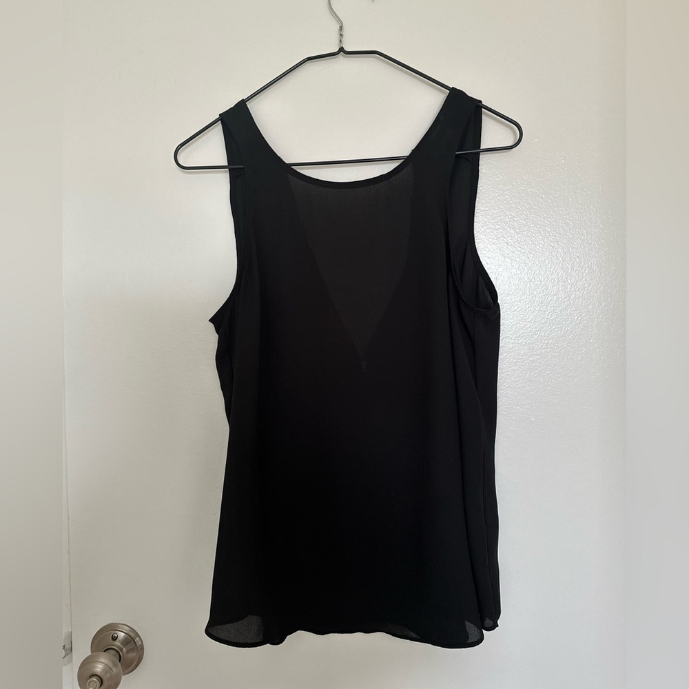 Sheer Black Blouse